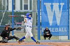 Baseball vs Nichols  Wheaton College Baseball vs Nichols College. - Photo By: KEITH NORDSTROM : Wheaton, baseball